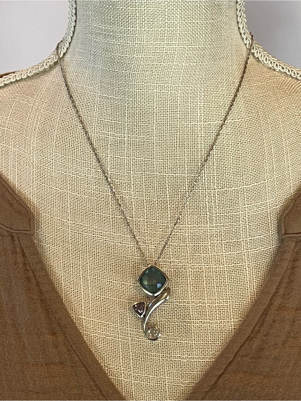 Sterling Silver Pendant Necklace